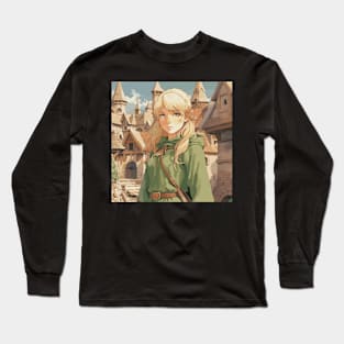 Blonde Elf Long Sleeve T-Shirt